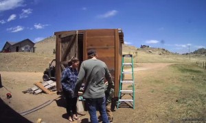 Boy Accidentally Ricochets Wrench Off Brother's Head