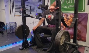 Day One of Using Drop Set to Build My Squat