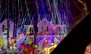 Christmas House Wonderland Wrapped in Lights