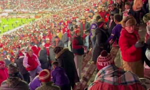 Louisiana and Oklahoma Football Fans Fight In Stands