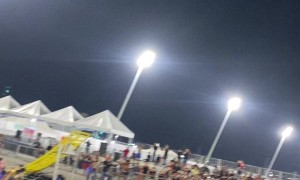 Motocross Competition Jump Malfunction