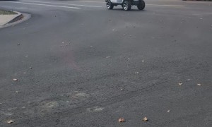 Police Chase Child Driving Allegedly Stolen Golf Cart