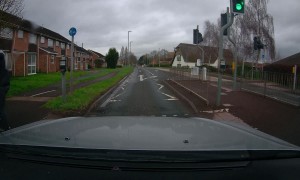 Emergency Brake as Child Runs Into Road