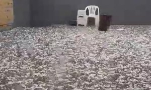 Severe Hailstorm in Erechim, Brazil