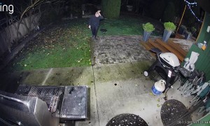 BBQ Spits Fire After Gas Left on for Too Long