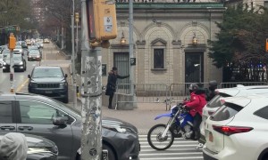 Police Chase Motorcycles Around 96th Street Station