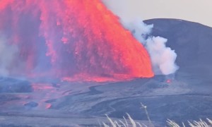 Hawaiian Volcano Eruption