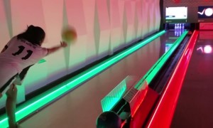 Not Even Gutter Rails Can Help Her