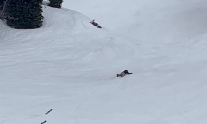 Brutal Yard Sale on Crsytal Mountain