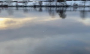 Sketchy Ice Skating on Cracking Ice