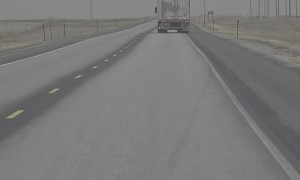 Wind Blows Semi Truck Off Its Wheels