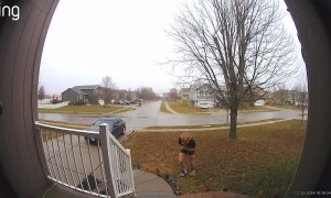 Christmas Morning Slip and Fall