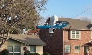 Amazon Drone Delivery in North Dallas