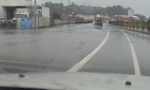 Flooding in Coos Bay, Oregon