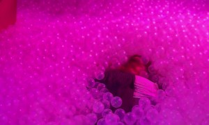 Mom Falls On Own Child In Bubble Pit