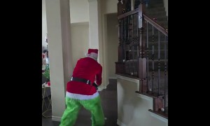 Grinch Creates Chaos at Family Christmas