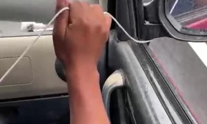 Human-Powered  Windshield Wipers