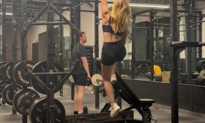 Gymgoer Gets Chopped by Resistance Band