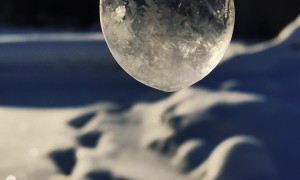 What Happens to a Soap Bubble at -25°C