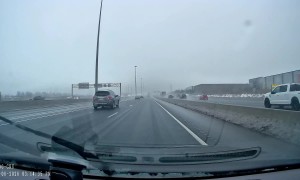 Apparent Hit and Run on Highway 401