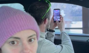 He Finally Let Her Drive...