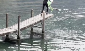 Foilboard Fail Caught on Camera