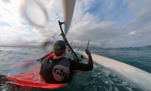 Capsizing a Hobie Cat