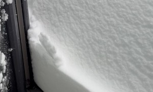 Snow Storm Hit Hamburg Germany