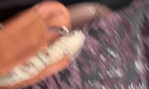 Aftermath of a Hook Going Through Our Windshield on the Highway