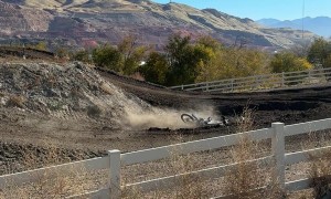 My Daughter Tried a 360 on a Dirt Bike!