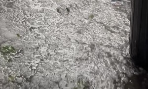 Hail Storm in Sao Paulo