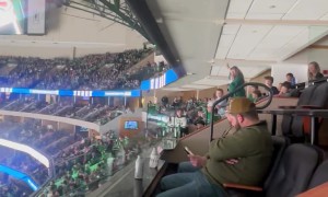 Hockey Fan Connects With the Youth