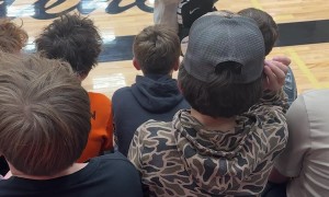 Middle Schoolers Hyping Up A Four Year Old