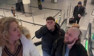 Son's Extreme Mullet Surprises Ski Mom