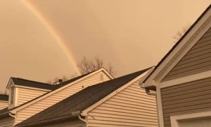 Double rainbow appears in sky over Columbus after strong storms 