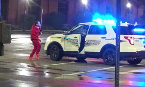 Guy Dances on Cop Car