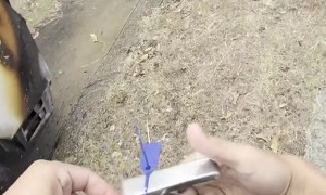 Man Moves Burning Car Away From Brisbane Home