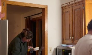 Wife Walks Into Tape