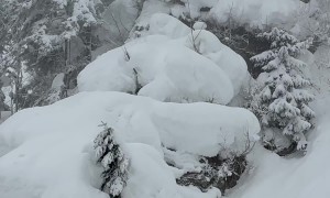Skier vs Pillow Stack