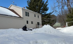 Snowboarder Lands On Neck After Attempting Backyard Backflip