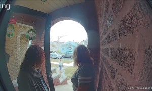 Crazy Neighbor Spends Morning Shouting And Swearing