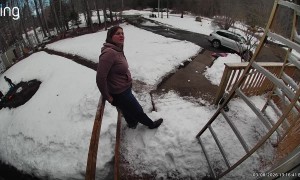 Our Ring Camera Caught My Husband Falling Off Our Roof