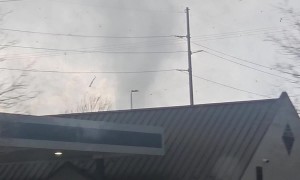 Tornado Tears Roof Off and Destroys Storage Units