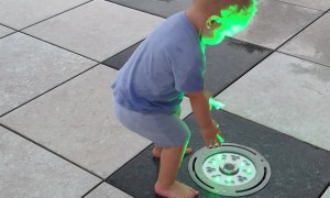 Curious About The Park's Water Jets