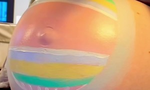 Easter Egg Baby Bump