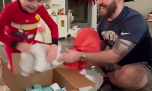 Boy Gets Ranch for Christmas