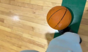 Fight Breaks Out on Basketball Court