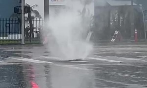 Sewer Manhole Cap Rattling From Pressure