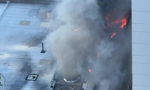 Midtown Fire Near St. Patrick's Day Parade in NYC