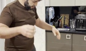 Woman Sets Her Husband's Hair on Fire